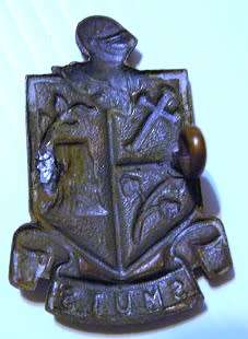 Regiment Smuts Collar Badge Only One Loop Owen 723
