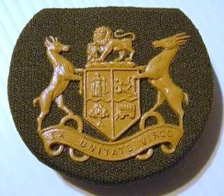 Sergeant Major Class II Rubberised Rank Badge Pins Intact Dinnes 2052