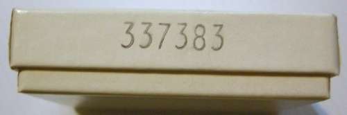 Full Size Pro Patria Medal Numbered at Back Flush Epoxy In Original Box w/ Cunene Button