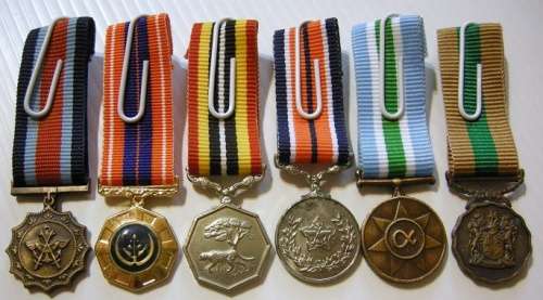 Miniature Medal Set of Six