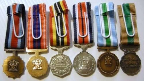Miniature Medal Set of Six