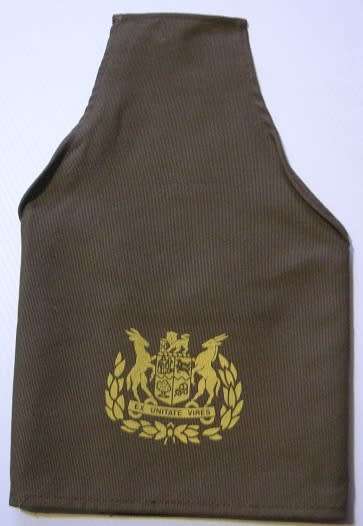 Sergeant Major Class I Rank Brazard Single Printed on Material