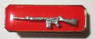 SA Army Marksman Badge (Chromed Rifle) Pins Intact
