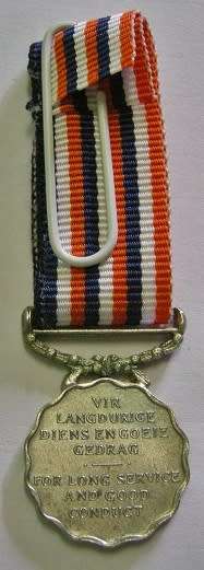 Miniature Permanent Force Good Service Medal for Long Service & Good Conduct