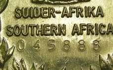 Full Size Southern Africa Medal Uniface Susp Tall Grass Crisp Detail Matte Finish Nr @ Back In Box