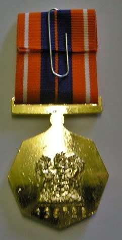 Full Size Pro Patria Medal Numbered at Back Flush Epoxy in Original Box