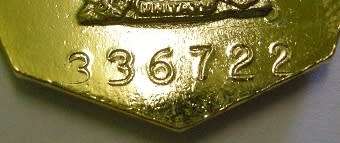 Full Size Pro Patria Medal Numbered at Back Flush Epoxy in Original Box