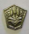 Ribbon Emblem for South African Police Medal for Combating Terrorism Not Fitted w/ Pins