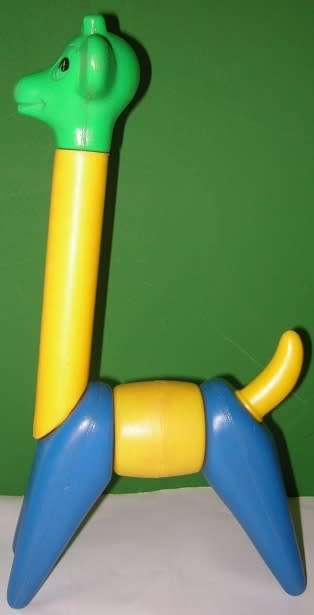 Vintage Tupperware Zoo It Yourself Assembly Toys