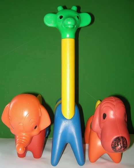 Vintage Tupperware Zoo It Yourself Assembly Toys