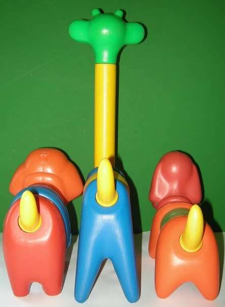 Vintage Tupperware Zoo It Yourself Assembly Toys