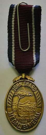 Miniature John Chard Medal Voided Acorn Light Type