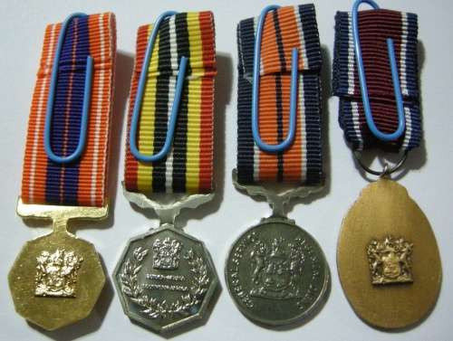 Miniature Medal Set of Four