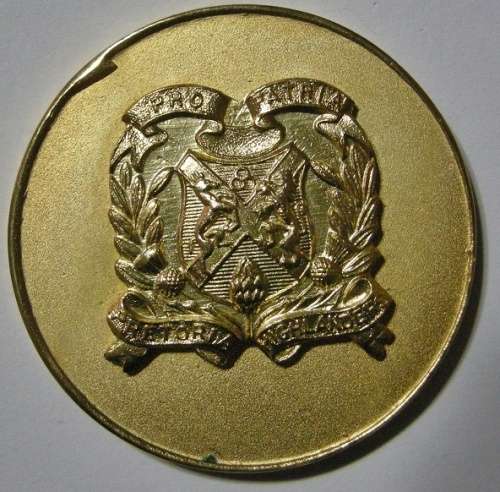 Pretoria Highlanders 1939 - 1989 Medallion 37mm