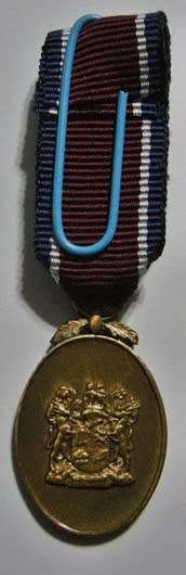 Miniature John Chard Medal Voided Acorn Light Type