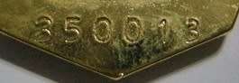 Full Size Pro Patria Medal Numbered at Back w/ Cunene Bar and Cunene Button in Box