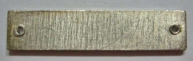 Full Size John Chard Decoration Ribbon Bar Silver Not Marked