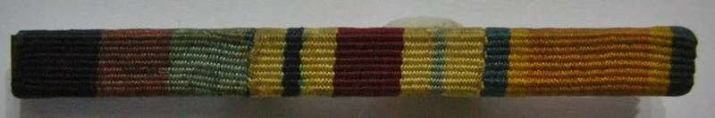 WWII Medal Ribbon Bar Miniature
