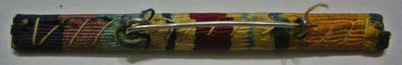 WWII Medal Ribbon Bar Miniature