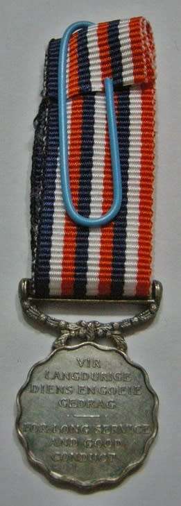 Miniature Permanent Force Good Service Medal for Long Service and Good Conduct
