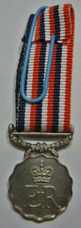 Miniature Union Medal w/ Royal Cypher