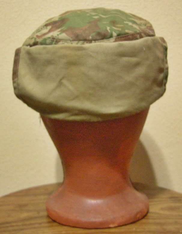 SA Police Camo Flap Cap w/ Dayglo Inner