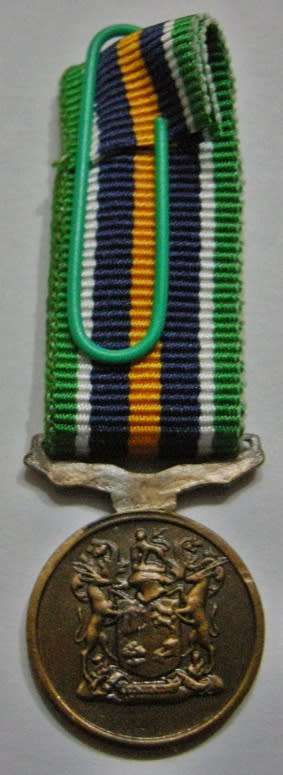 Miniature De Wet Medal Thin Type