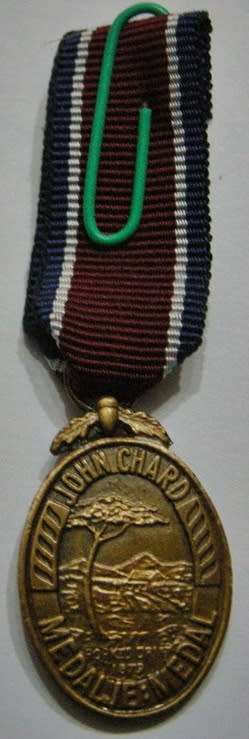 Miniature John Chard Medal Voided Acorn Light Type