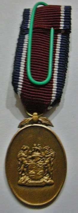 Miniature John Chard Medal Voided Acorn Light Type