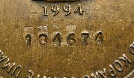 Full Size Unitas Medal Numbered at Back In Original Box
