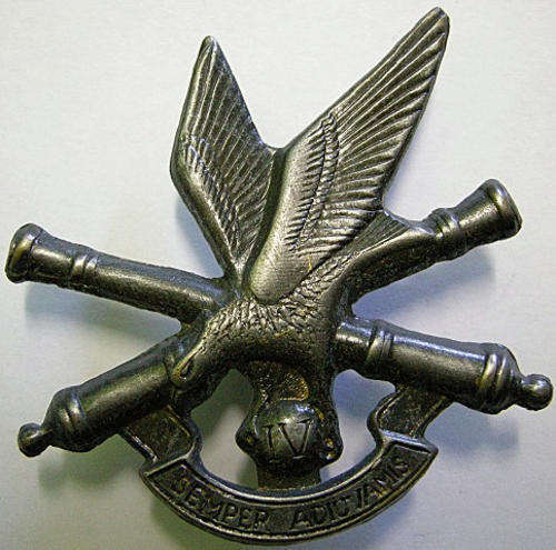 4 Artillery Regiment Beret Badge