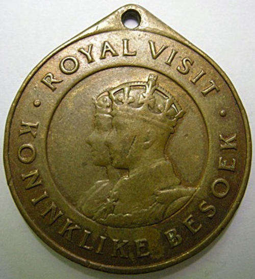 Medallion Royal Visit Koninklike Besoek 1947 32mm
