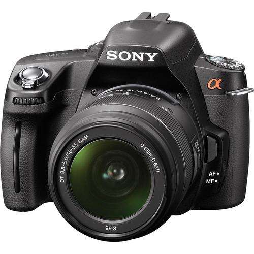 Sony Alpha 380 SLR Camera, Twin lens + Bag + Accessories Bundle FREE COURIER