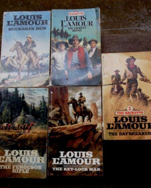 Louis L'amour x 5 books