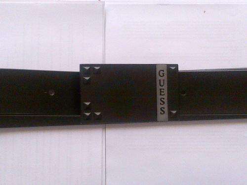 Guess black mens belt 100% original
