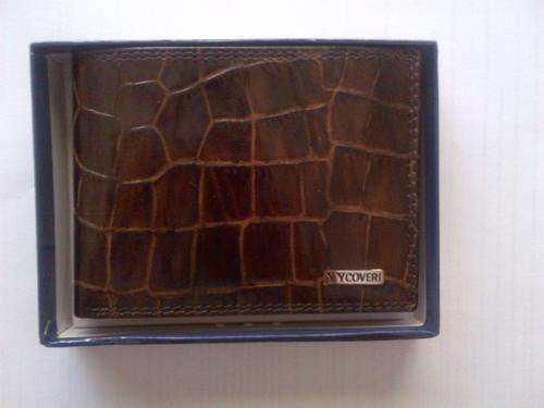 YYCoveri Mens brown wallet