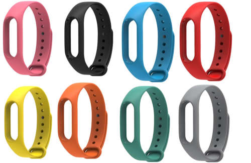 Silicone Wrist Straps for Mi Band 2