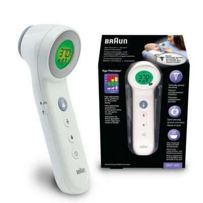 Contactless BRAUN NO TOUCH & TOUCH THERMOMETER WITH AGE PRECISION