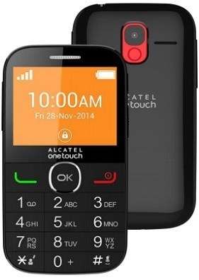 Alcatel 2004C 2.4" Black Cell Phone