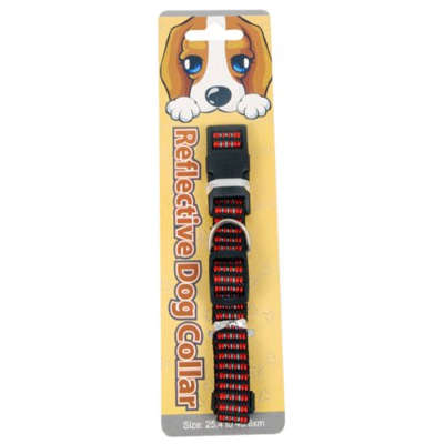 Reflective Dog Collar (Medium 25-40cm)