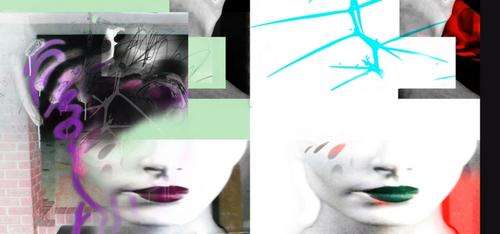 MIXED MEDIA ART WORKS BY DEAN MORRIS