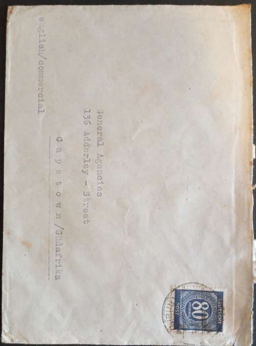 1946 German joint allied zone, 2 x covers.