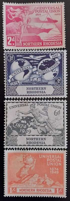 1949 - 53 Northern Rhodesia both full sets MLH