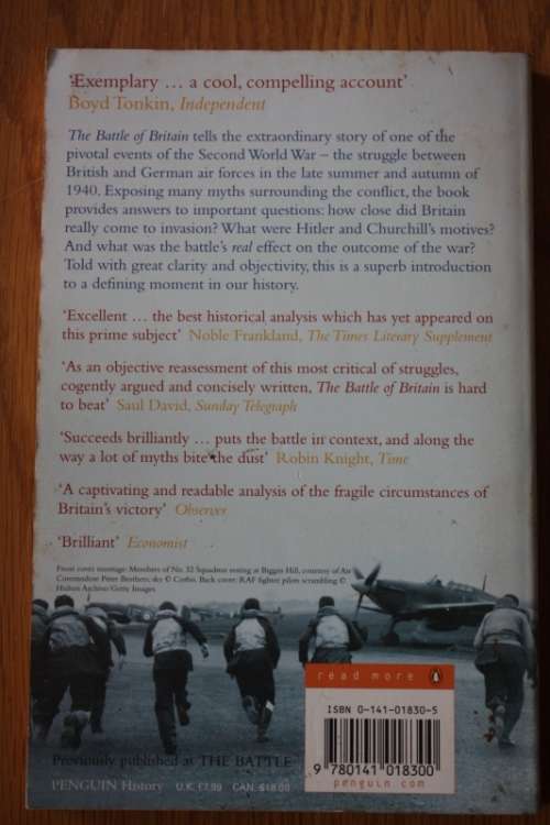 The Battle of Britain by Richard Overy