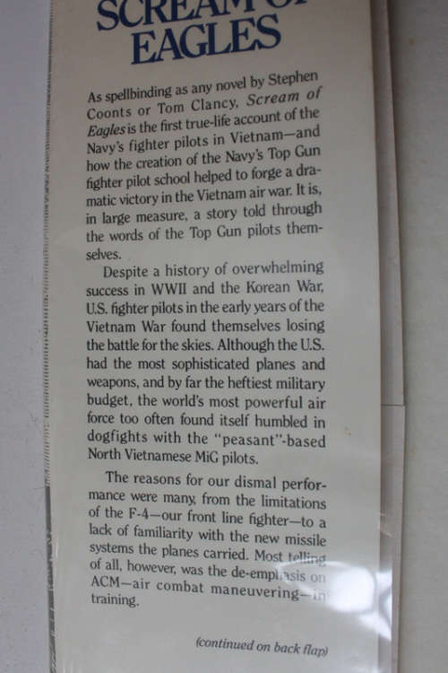 Scream of Eagles, The Creation of Top Gun and the US Air Victory in Vietnam by Robert K Wilcox