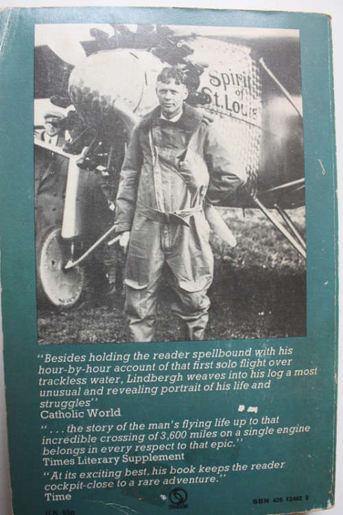 The Spirit of St. Louis by Charles Lindbergh
