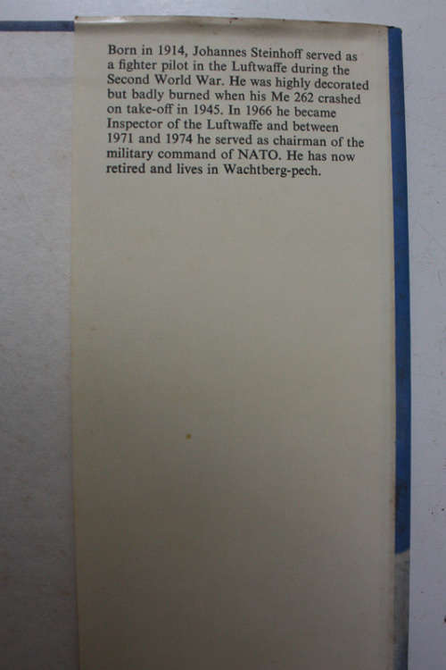 The Last Chance, The Pilot`s Plot Against Goering by Johannes Steinhoff