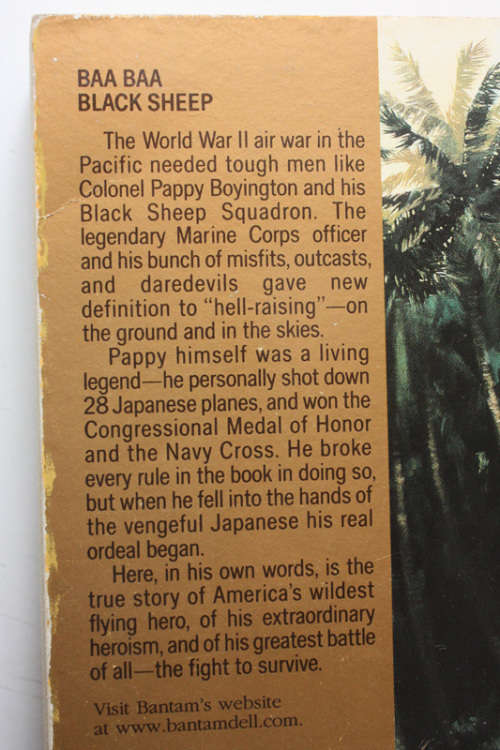 Baa Baa Black Sheep by Pappy Boyington