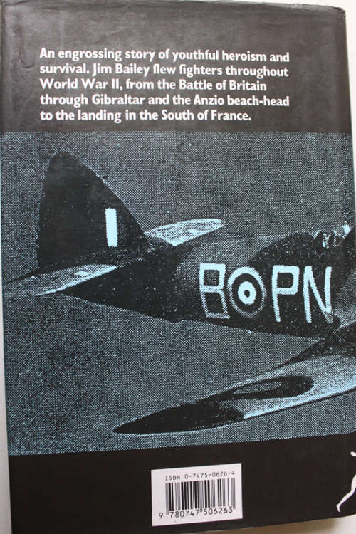 The Sky Suspended, A Fighter Pilot`s Story by Jim Bailey
