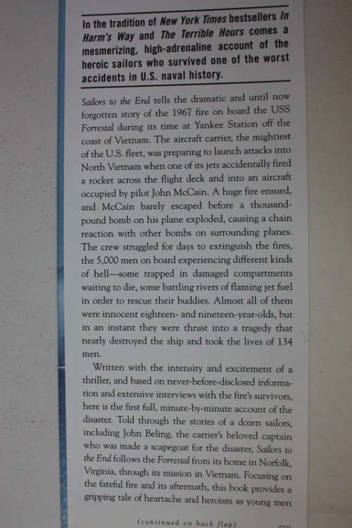Sailors to the End, The Deadly Fire on the USS Forrestal by Gregory A Freeman